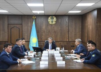 Ауданның әлеуметтік-экономикалық дамуы мен бюджеттің атқарылу мәселесі қаралды