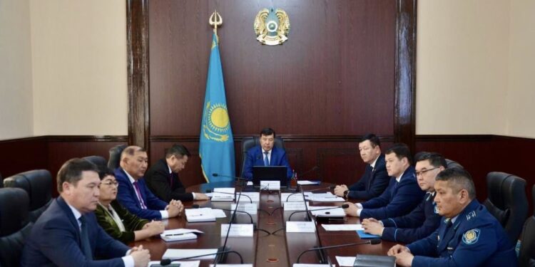 ШИЕЛІДЕ ҚҰҚЫҚ БҰЗУШЫЛЫҚ ПРОФИЛАКТИКАСЫ МЕН СЫБАЙЛАС ЖЕМҚОРЛЫҚҚА ҚАРСЫ ІС-ҚИМЫЛ МӘСЕЛЕЛЕРІ ЖӨНІНДЕГІ КОМИССИЯСЫ ӨТТІ