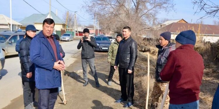 ШИЕЛІДЕ «ТАЗА ҚАЗАҚСТАН» АКЦИЯСЫ АЯСЫНДА КӨКТЕМГІ ТАЗАРТУ ЖҰМЫСТАРЫ БАСТАЛДЫ