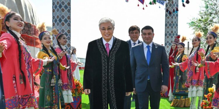 МЕМЛЕКЕТ БАСШЫСЫ НАУРЫЗ МЕРЕКЕСІНЕ ҚАТЫСТЫ