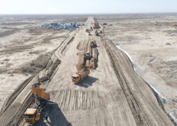 ҚЫЗЫЛОРДА – АҚТӨБЕ АРАЛЫҒЫНДАҒЫ ТӨРТ ЖОЛАҚТЫ ЖОЛ ҚҰРЫЛЫСЫ БАСТАЛДЫ