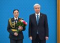 ҚАЗАҚСТАН РЕСПУБЛИКАСЫНЫҢ ПРЕЗИДЕНТІ  ЕЛІМІЗДІҢ ӘЙЕЛДЕР ҚАУЫМЫН МЕМЛЕКЕТТІК НАГРАДАЛАРМЕН МАРАПАТТАДЫ