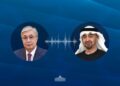  МЕМЛЕКЕТ БАСШЫСЫ ҚАСЫМ-ЖОМАРТ ТОҚАЕВ БАӘ ПРЕЗИДЕНТ ШЕЙХ МҰХАММЕД БЕН ЗАИД ӘЛ НАХАЯНМЕН ТЕЛЕФОН АРҚЫЛЫ СӨЙЛЕСТІ