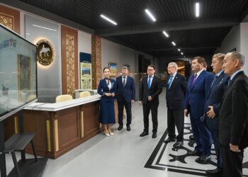 АРДАГЕРЛЕР ҚЫЗЫЛОРДАДАҒЫ НЫСАНДАРМЕН ТАНЫСТЫ  