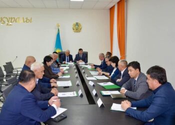 ШИЕЛІ АУДАНЫНЫҢ ӘКІМІ ҚОҒАМДЫҚ КЕҢЕС МҮШЕЛЕРІМЕН КЕЗДЕСТІ