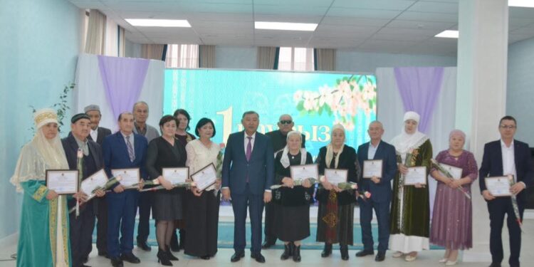 ШИЕЛІДЕ АЛҒЫС АЙТУ КҮНІ КЕҢ КӨЛЕМДЕ АТАЛЫП ӨТТІ.