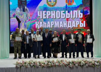 ШИЕЛІДЕ «ЧЕРНОБЫЛЬ ҚАҺАРМАНДАРЫ» АТТЫ ТАҒЫЛЫМДЫ ШАРА ҰЙЫМДАСТЫРЫЛДЫ