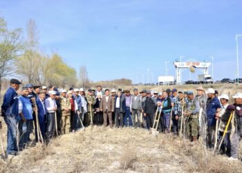 ШИЕЛІЛІК АРДАГЕРЛЕР ЭКОЛОГИЯЛЫҚ АКЦИЯДА БЕЛСЕНДІЛІК КӨРСЕТТІ