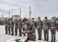 ШИЕЛІДЕ БОЛАШАҚ САРБАЗДАР ШЫҢДАЛУДА