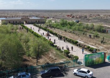 ТАҒЗЫМ ОРЫНДАРЫ ТАЗАРТЫЛДЫ: СЫРДАРИЯДА ЖАЛПЫХАЛЫҚТЫҚ АКЦИЯ ӨТТІ