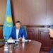 АУДАН ӘКІМІ АЙТБАЙ ЖАНДАРБЕКОВ ТҰРҒЫНДАРДЫ ЖЕКЕ ҚАБЫЛДАДЫ